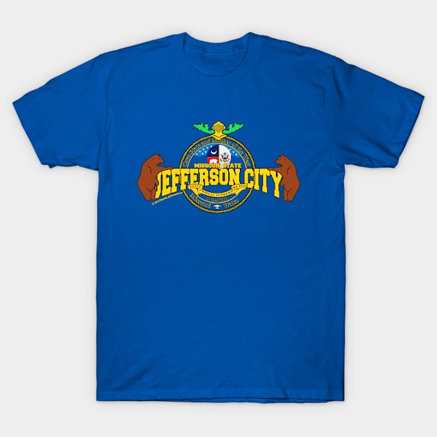 Jefferson City State of Missouri gifts T-Shirt by comancha